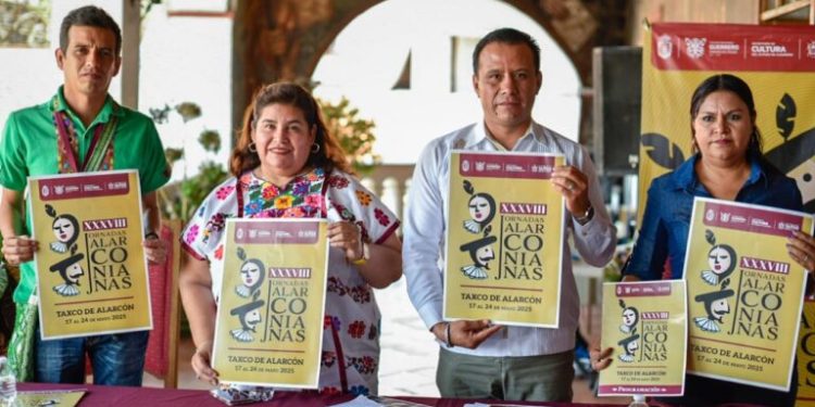 Presentan programa oficial de las Jornadas Alarconianas 2025 en Taxco