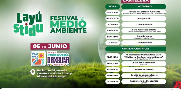 Promueve Primavera Oaxaqueña cuidado del medio ambiente con Festival Layú Stidu