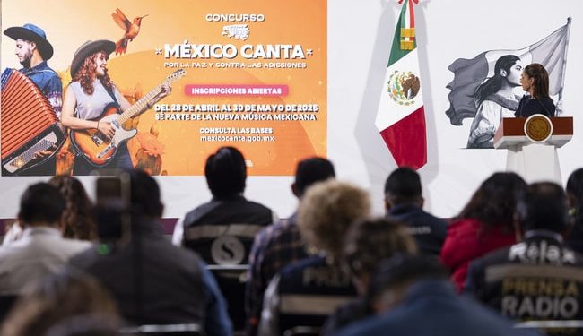 Siguen abiertas las inscripciones a México canta por la paz y contra las adicciones; se han registrado 10 mil 415 jóvenes de México y EUA
