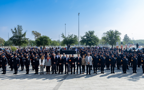 Suma NL167 nuevos policías de Proximidad al servicio de las y los neoloneses