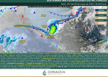 Traerá frente frío número 42 incremento de lluvias y tormentas en diferentes puntos del estado