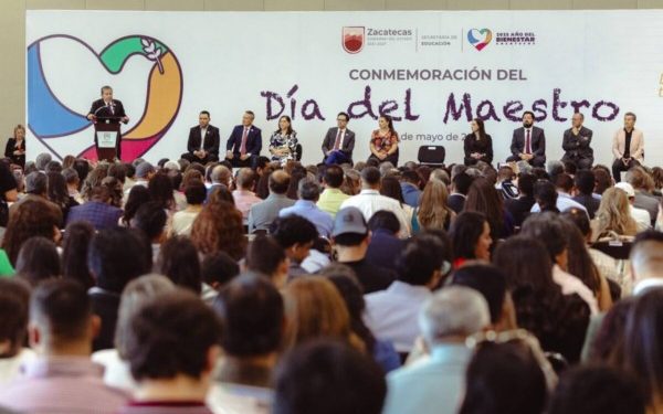 Necesitamos a los maestros en el proceso de transformación, pacificación y bienestar del estado: Gobernador David Monreal
