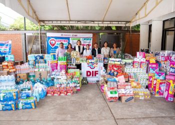 Congreso del Estado entrega víveres al DIF Oaxaca para apoyar a damnificados por el huracán “Erick”
