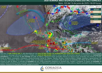 Continuarán lluvias con posible actividad eléctrica en Oaxaca