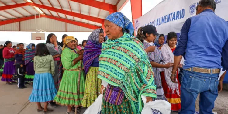 Distribuyen DIF Estatal y SPyCI más de 10 toneladas de apoyos alimentarios en Bocoyna