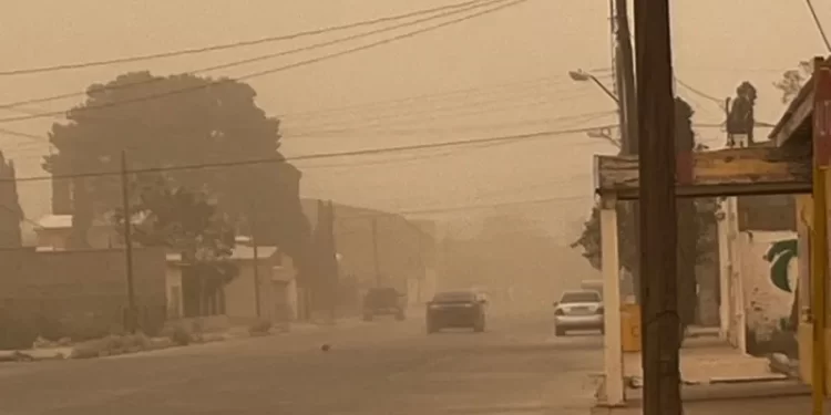 Emite Protección Civil aviso preventivo por tolvaneras sobre la región norte del estado