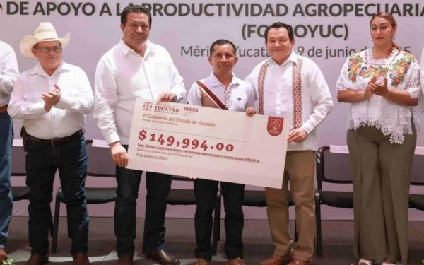 Fortalecen el campo yucateco con créditos productivos