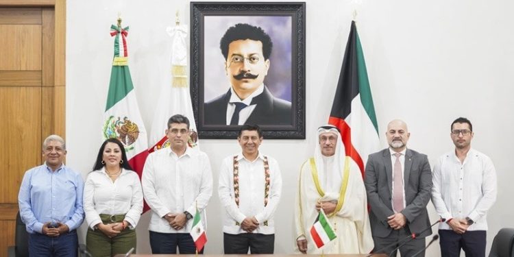 Fortalecen Oaxaca y Kuwait lazos de cooperación para desarrollo económico y atracción de inversiones