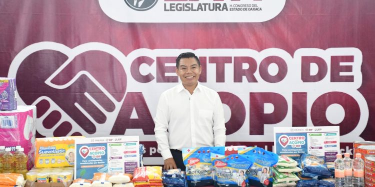 Habilita Congreso del Estado centro de acopio para la población afectada por huracán “Erick”