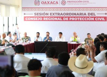Instruye Salomón Jara acciones inmediatas ante posible evolución de tormenta tropical Erick