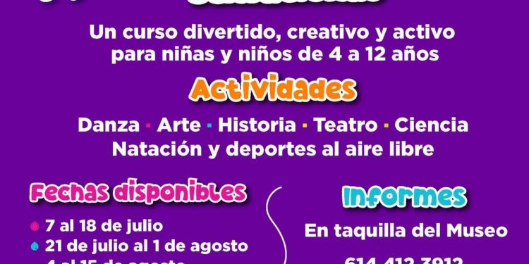 Invita DIF Estatal a su tradicional curso “Verano Sensacional”