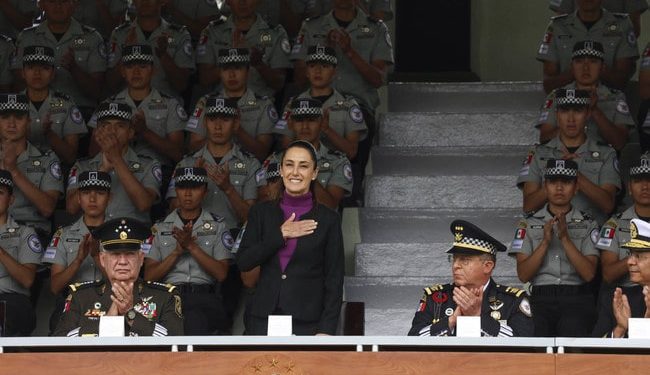 La Guardia Nacional nació para proteger a su patria: Presidenta destaca reducción del 25% en homicidio doloso con su fortalecimiento