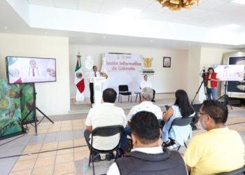 La PROPAEG y el Hospital de la Madre y el Niño Guerrerense, dan a conocer acciones prioritarias en la Sesión Informativa de Gabinete