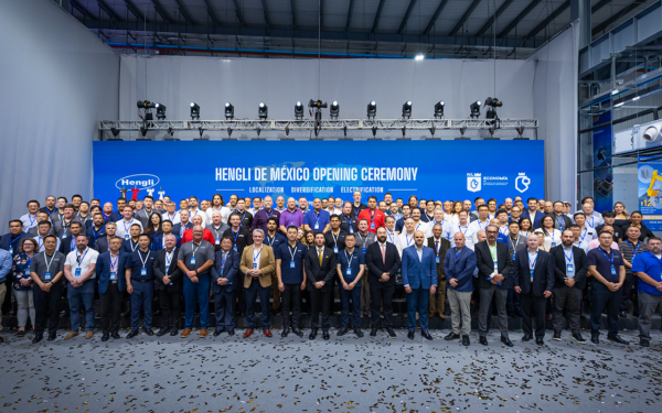 Inaugura Gobernador primera planta de Hengli de México en NL