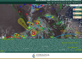 Persistirán lluvias fuertes y condiciones inestables en gran parte de Oaxaca