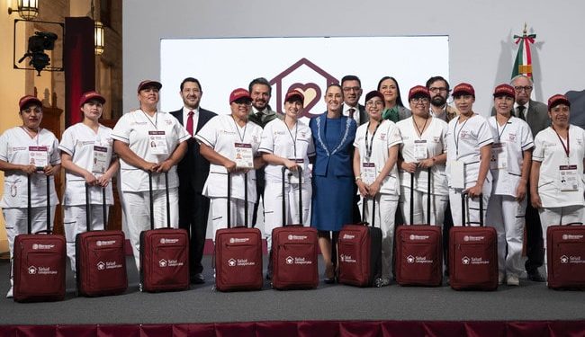 Presidenta Claudia Sheinbaum encabeza el arranque nacional del programa Salud Casa por Casa