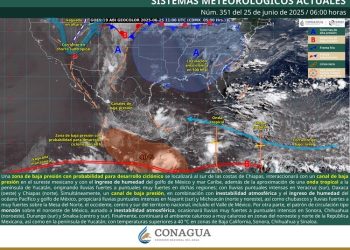 Prevén condiciones de inestabilidad climática por zona de baja presión en Oaxaca