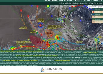 Pronostican lluvias y tormentas en Oaxaca durante este sábado