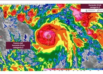 Prevé Consejo Estatal de Protección Civil impacto de huracán «Erick» entre Puerto Escondido y Lagunas de Chacahua