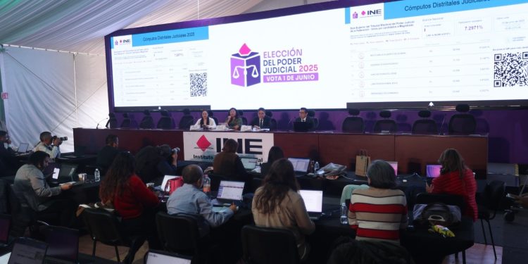 Recibe INE 29 denuncias en contra de los llamados «acordeones» o guías de votación a favor de candidaturas que contendieron en la elección judicial.