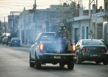 Refuerzan acciones de fumigación en Mérida ante temporada de lluvias