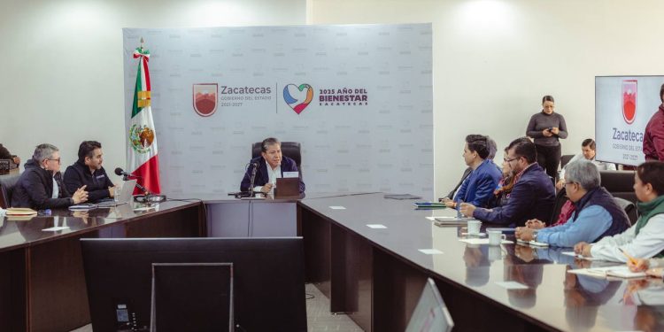 Se reúnen Gobernador David Monreal y Director General de Conagua para dar seguimiento al proyecto Milpillas, obra estratégica para el desarrollo hídrico de Zacatecas