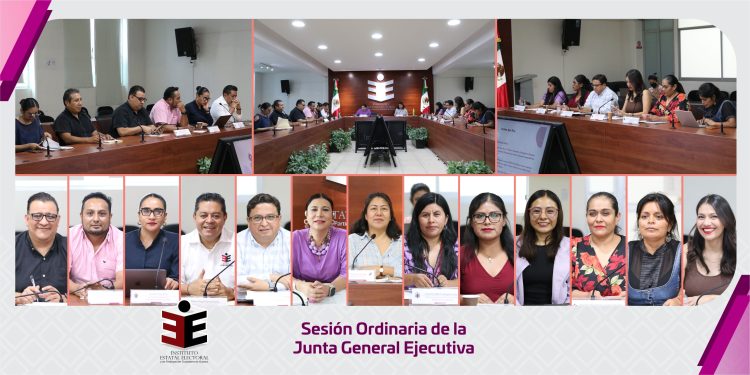 JGE del IEEPCO realiza Sesión Ordinaria correspondiente al mes de julio