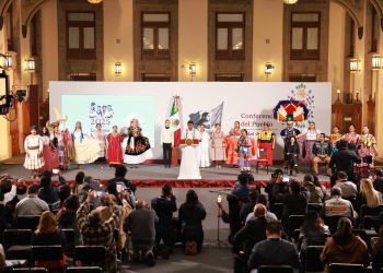 Llega a Palacio Nacional la herencia ancestral y alegría de la Guelaguetza 2025