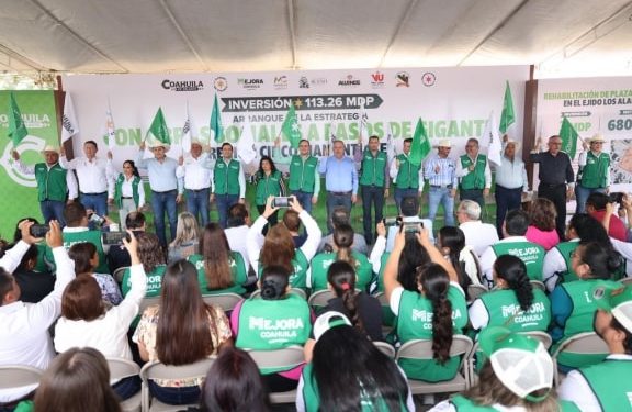 Arranca Manolo obras sociales en los Cinco Manantiales