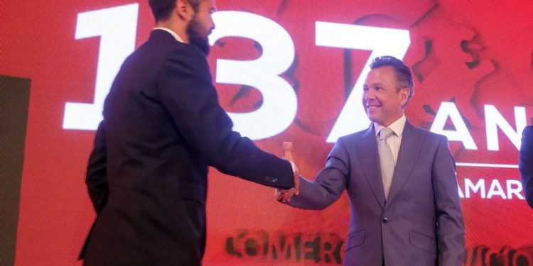 Asiste Pablo Lemus, Gobernador de Jalisco, al 137 Aniversario de la Cámara de Comercio de Guadalajara