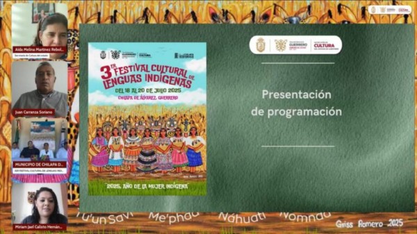 Del 18 al 20 de julio se realizará el 3er Festival Cultural de Lenguas Indígenas en Chilapa