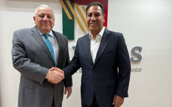 Eduardo Ramírez gestiona recinto fiscal estratégico para el Aeropuerto Internacional Ángel Albino Corzo