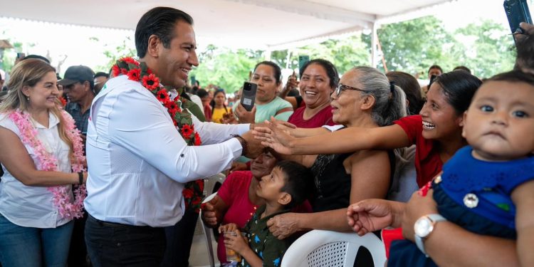 Eduardo Ramírez impulsa acciones por la seguridad, equidad y educación en Marqués de Comillas