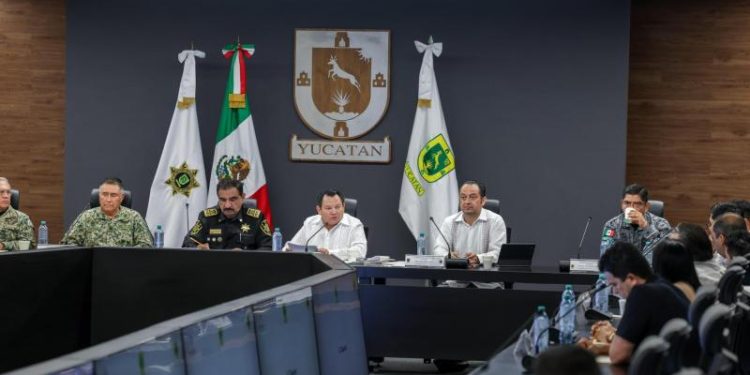 Gobernador Joaquín Díaz Mena reafirma compromiso con la seguridad en Yucatán