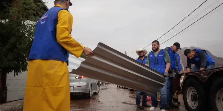 Implementa Desarrollo Humano estrategia emergente para apoyar a personas afectadas por las lluvias