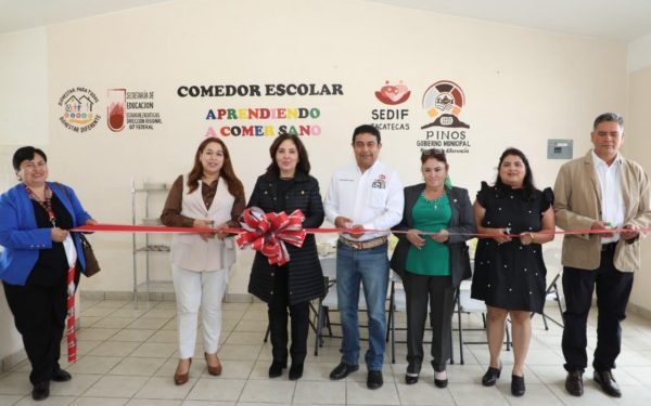 Inaugura Gobierno de Zacatecas espacios de bienestar para la niñez y personas adultas mayores, en el municipio de Pinos