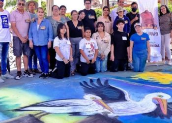 Lleva Raíz Urbana arte efímero a Jamay con talleres de Arte Madonnari