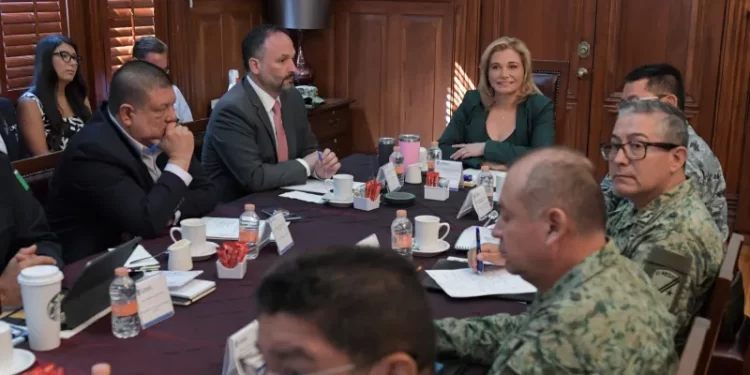 Maru Campos encabeza mesa de seguridad: Acuerdan fortalecer estrategia en Ciudad Juárez y otras regiones