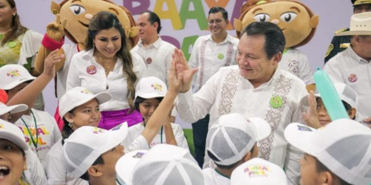 Niñas y niños de Yucatán disfrutan vacaciones con «Báaxal Paal Renacimiento 2025»
