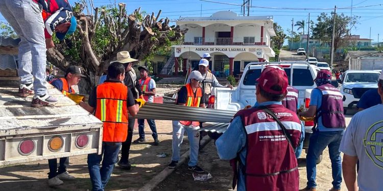 Continúa Ceabien con entrega directa de láminas para poner a la Costa de pie