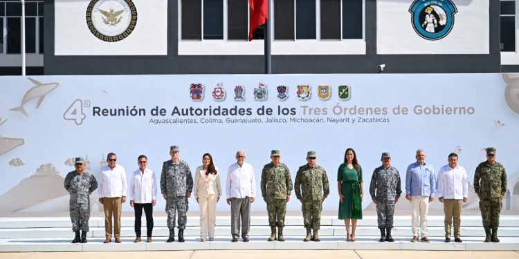 Participa Gobernador David Monreal en Cuarta reunión de seguridad de la Región Centro-Occidente