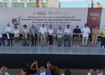 Presidenta inaugura sala de hemodinamia del Hospital General de La Paz; anuncia 300 mdp adicionales para fortalecer el IMSS Bienestar en BCS