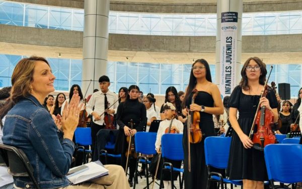 Participan niñas, niños y adolescentes de 12 municipios en el Concierto de Verano 2025