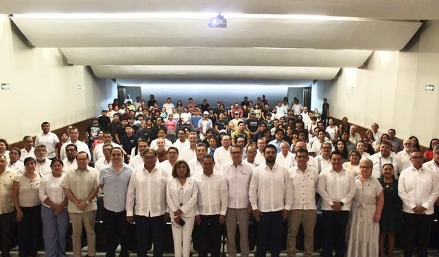 Reconocen la labor de las y los ingenieros en el Renacimiento Maya