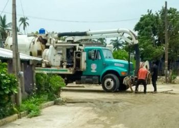 Realiza Ceabien acciones inmediatas en Paso del Jiote para mejorar sistema de aguas residuales
