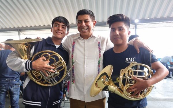 Con obras, programas y apoyos, Gobierno de Salomón Jara impulsa el bienestar en San Andrés Solaga y San Bartolomé Zoogocho