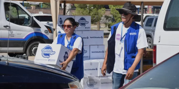 Beneficia SDHyBC a más de 300 adultos mayores y personas con discapacidad en Juárez con NutriChihuahua