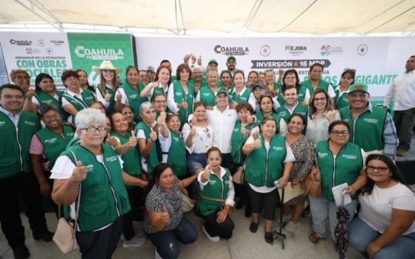 Cierra Manolo el mes de julio con grandes obras y proyectos para todas las regiones de Coahuila