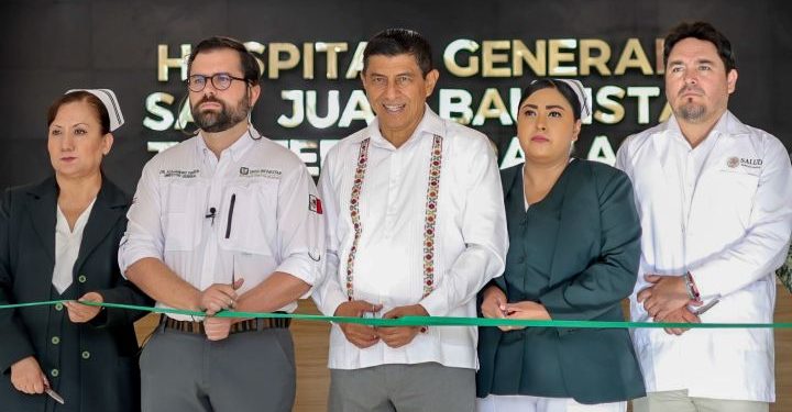Como nunca antes, garantizan Claudia Sheinbaum y Salomón Jara derecho a la salud con arranque de operación del Hospital IMSS-Bienestar Tuxtepec