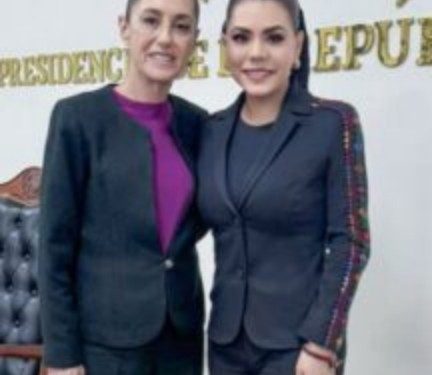 Evelyn Salgado se reúne con Claudia Sheinbaum en sesión de Gabinete de Seguridad Nacional